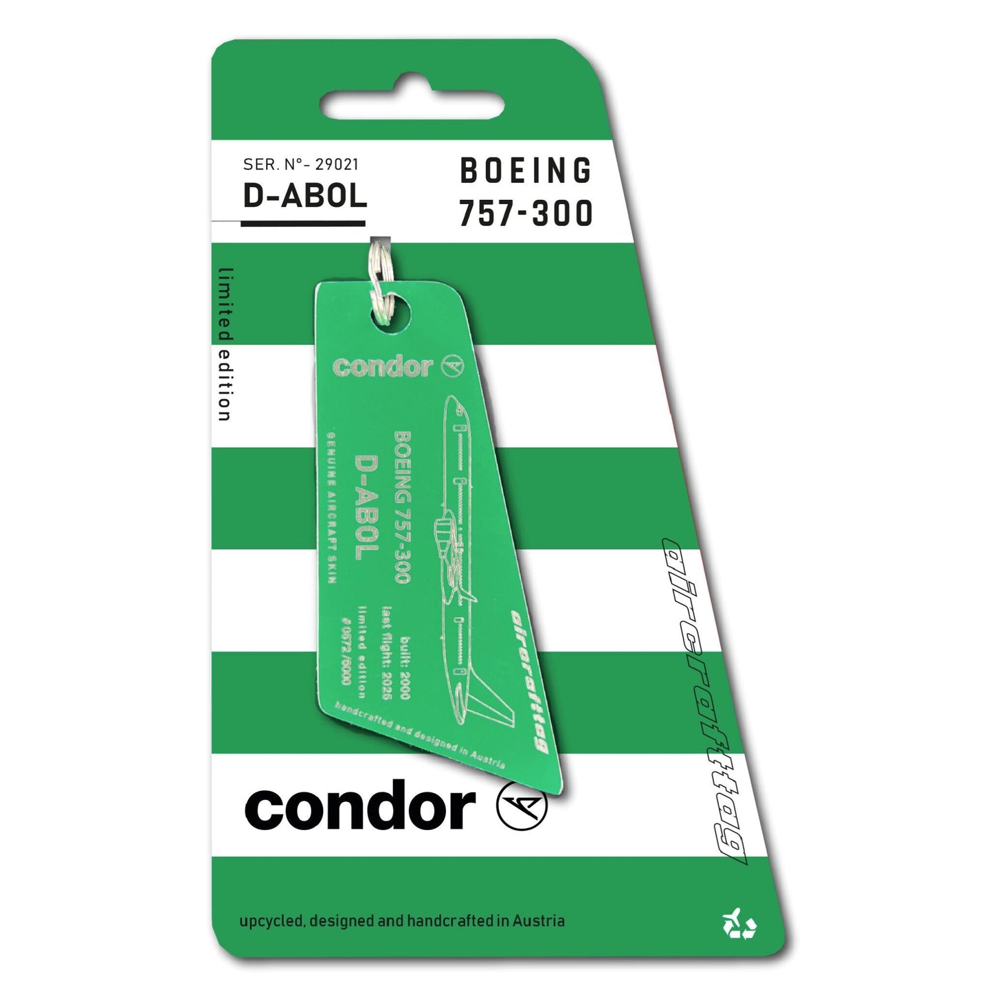 Aircrafttag Boeing 757-300 D-ABOL – Island Design