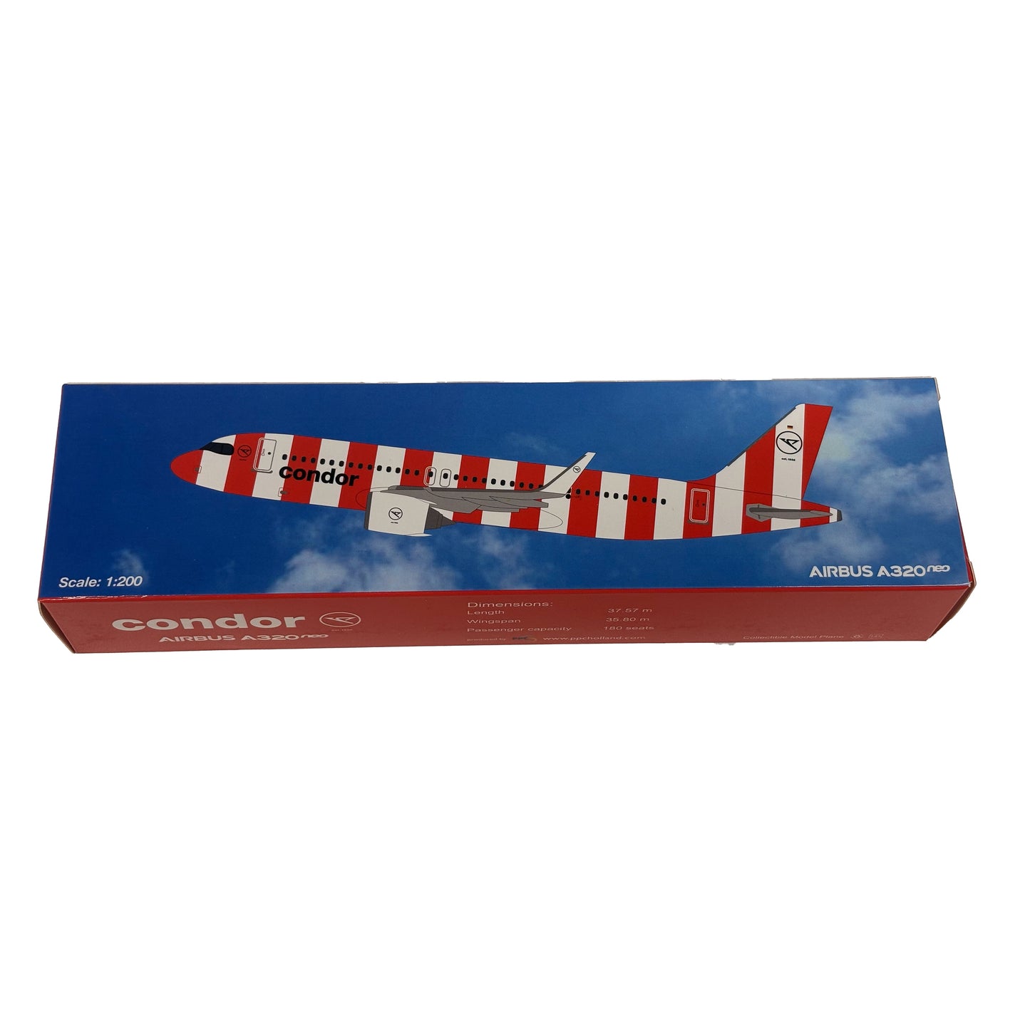 Modellflugzeug Airbus A320neo "Passion" 1:200
