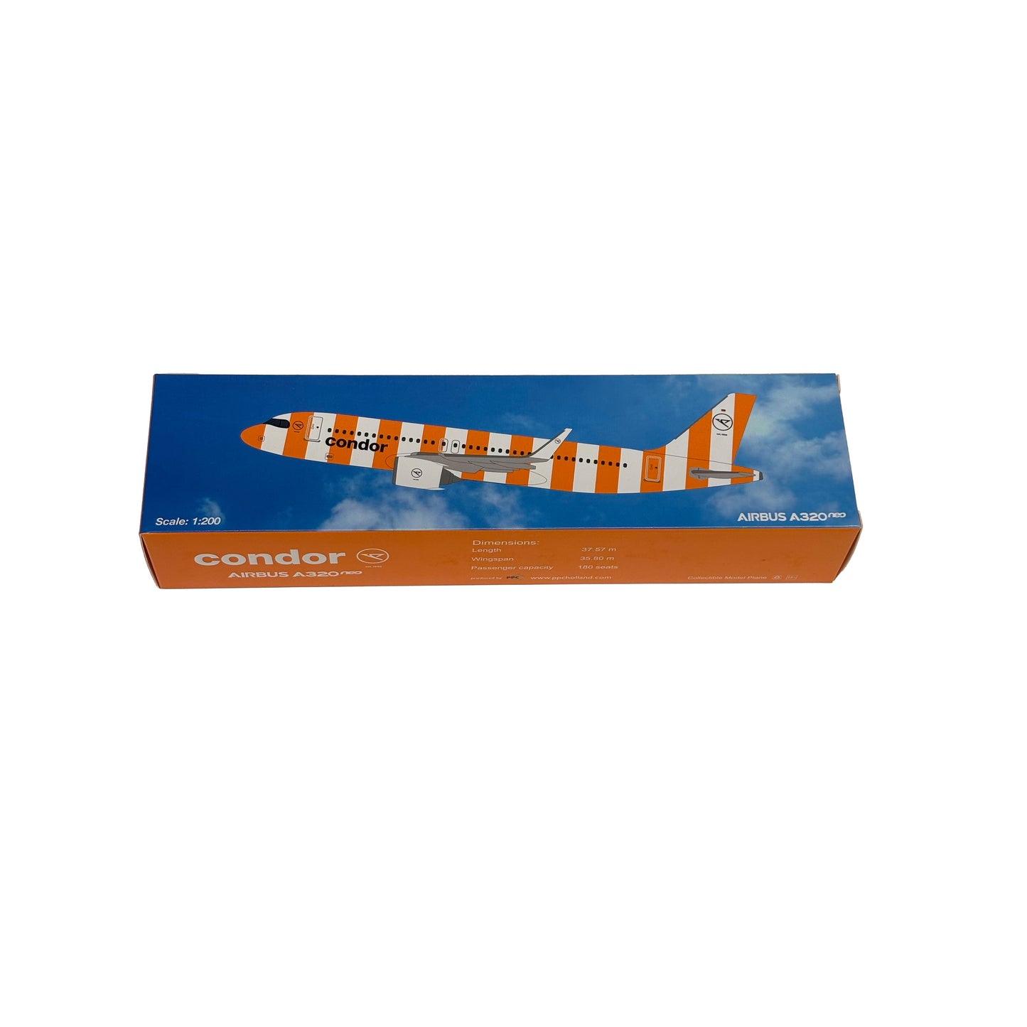 Modellflugzeug Airbus A320neo "Sunshine" 1:200