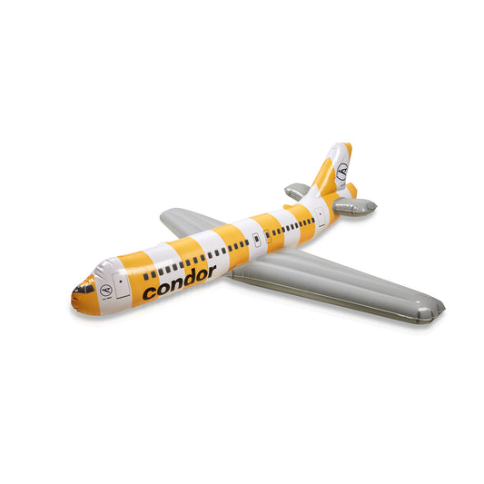 Aufblasbares Flugzeug in Condor "Sunshine" Farbe