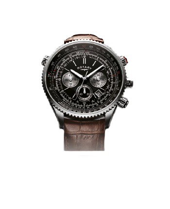 Rotary Herren Uhr Aquaspeed braun
