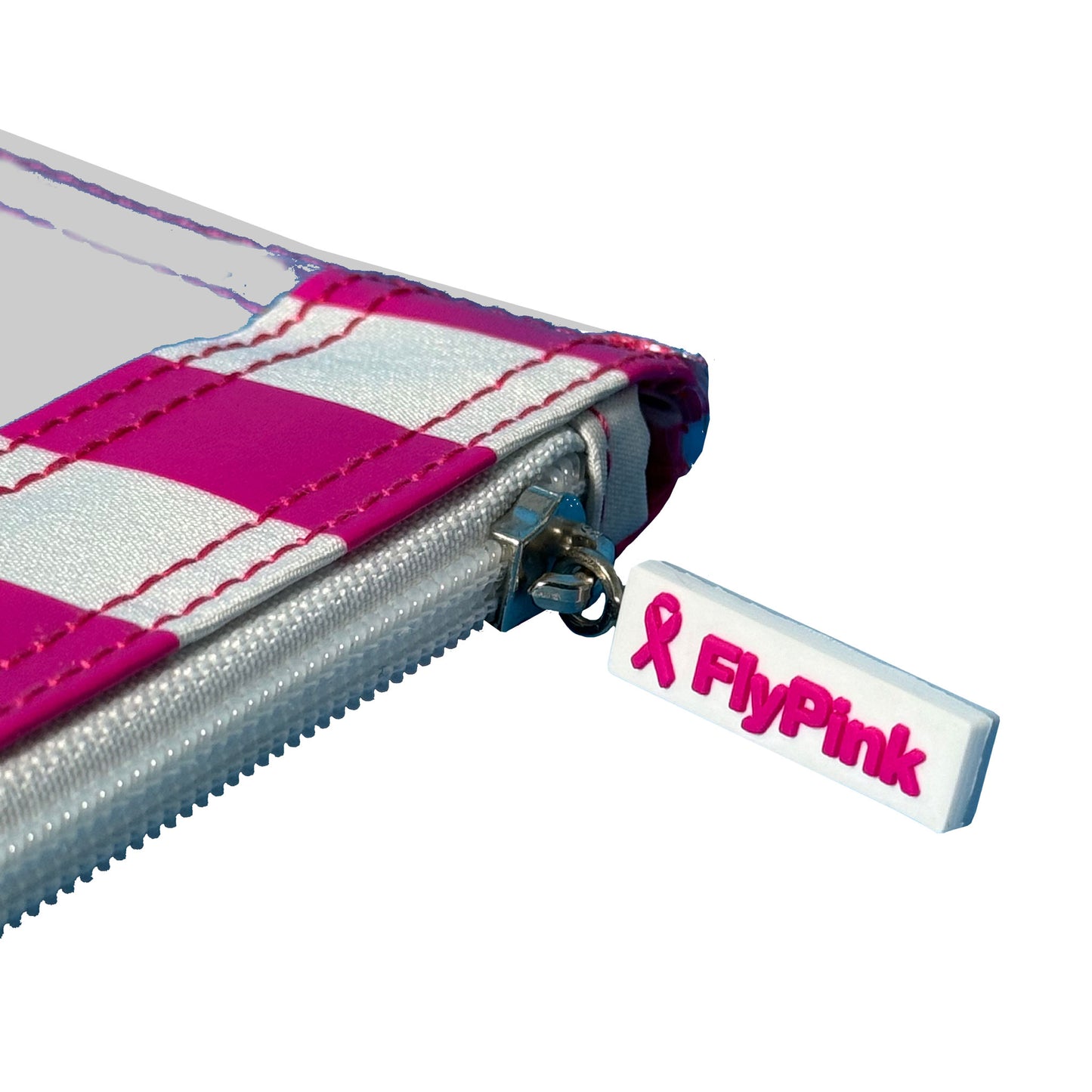 FlyPink Flugsicherheitsbeutel mit Verschluss