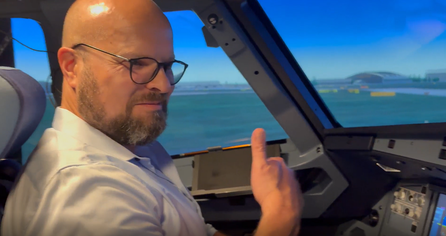 Flugsimulator A320