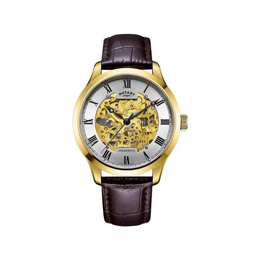 Rotary Herren Automatikuhr Greenwich