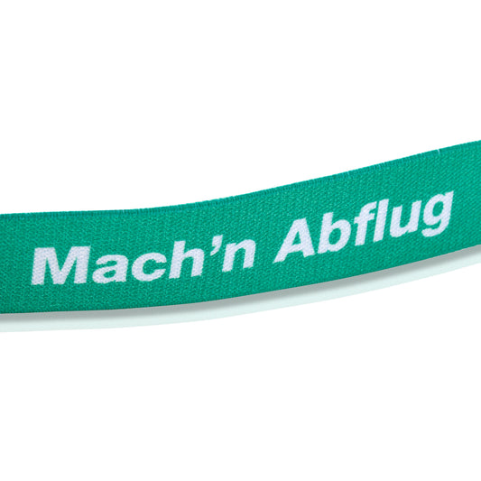 Spruch auf Strandtuchhalter Island