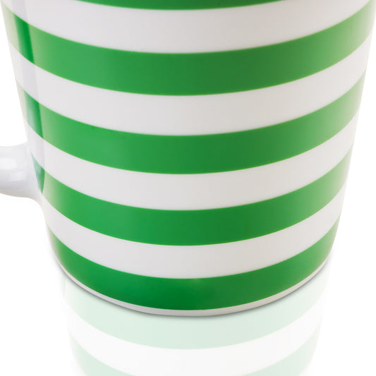 Tasse gestreift Island Detail