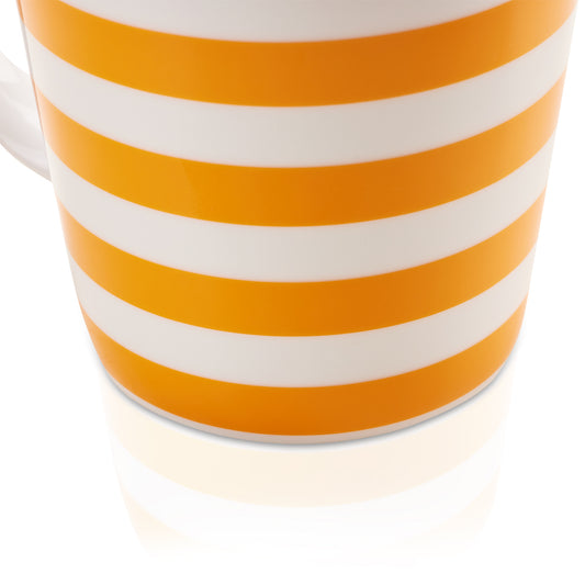 Tasse gestreift Sunshine Detail