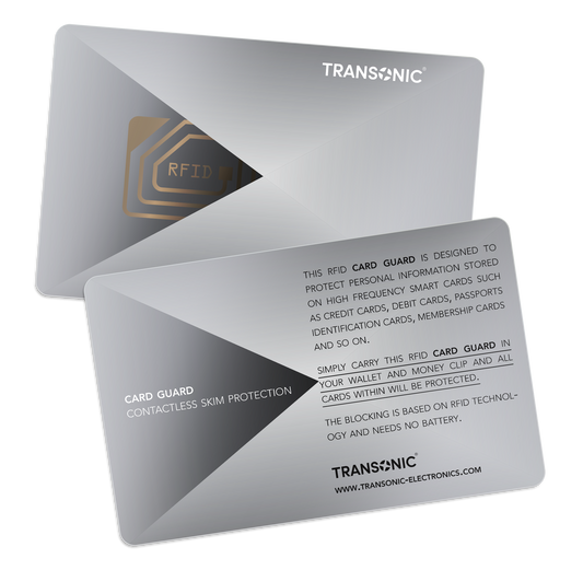 Kartenschutz - Transonic RFID-Blocker Card