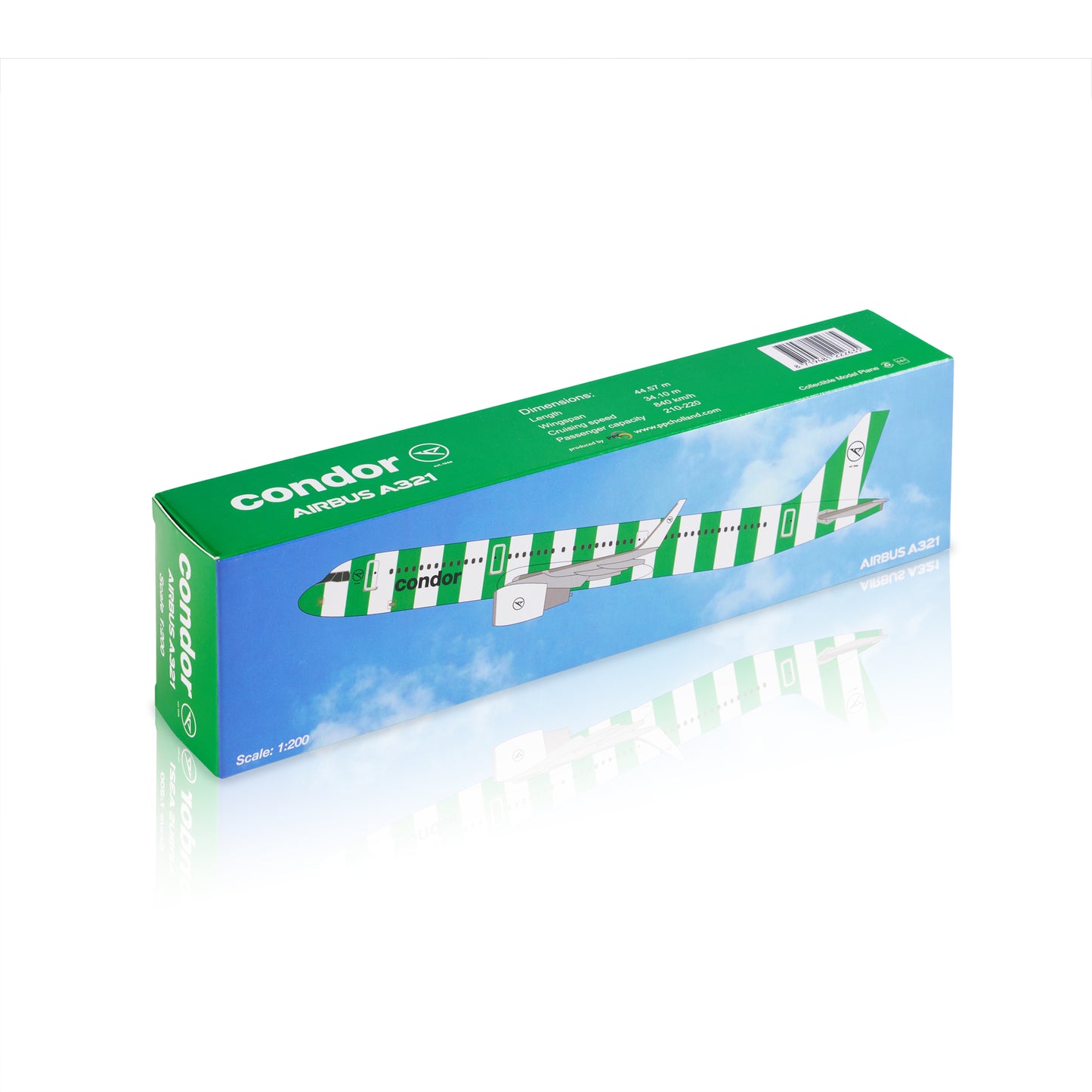 Modellflugzeug Airbus A321 Island OVP