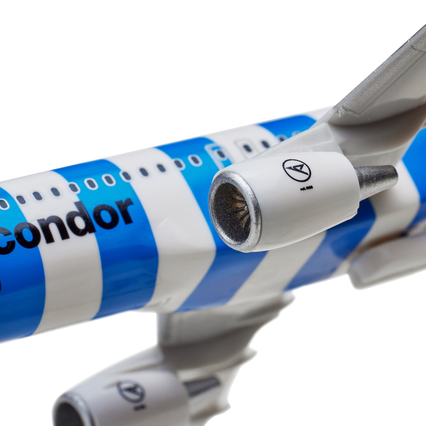 Modellflugzeug Airbus A320 Sea Triebwerk