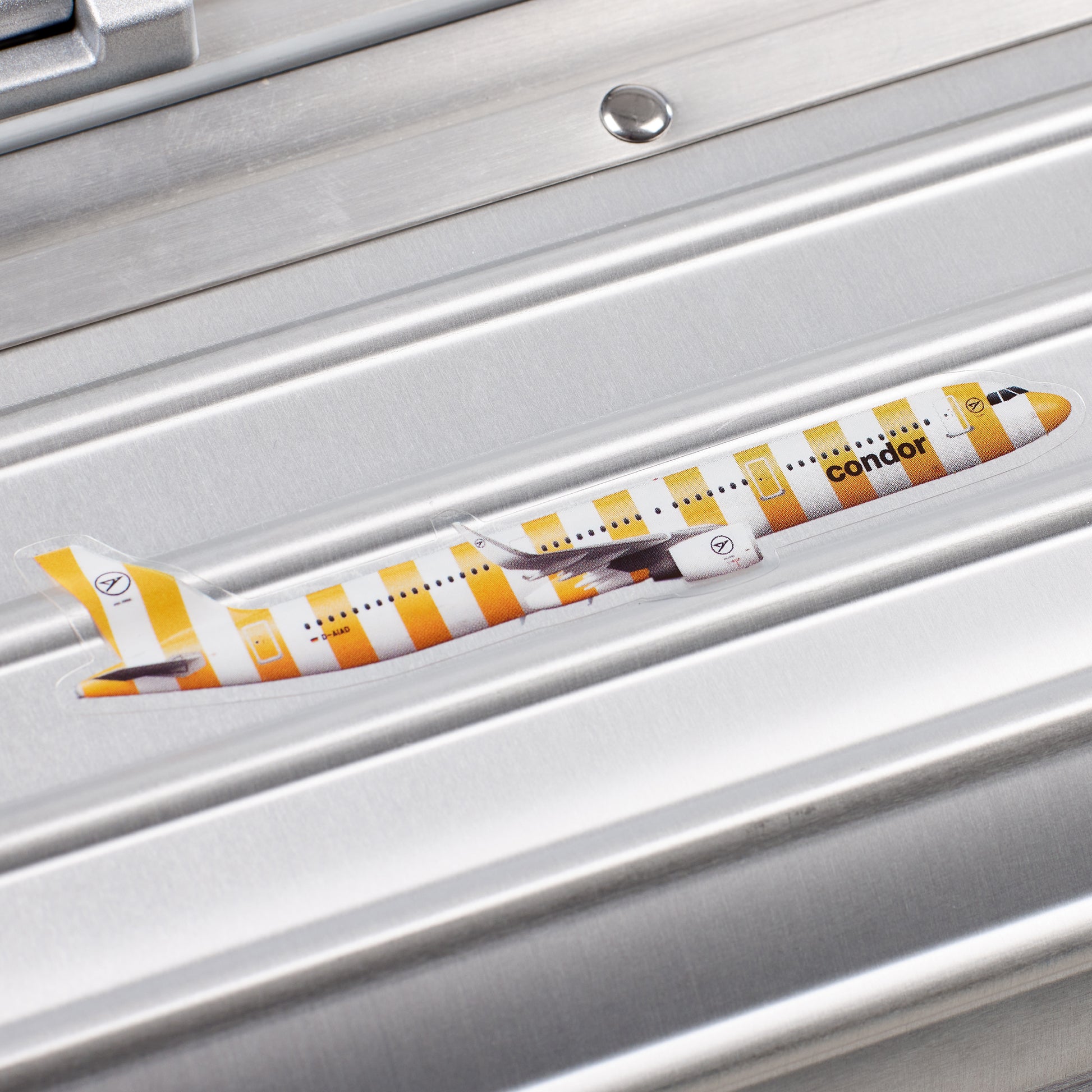 Sticker Condor Flugzeug Sunshine auf Koffer