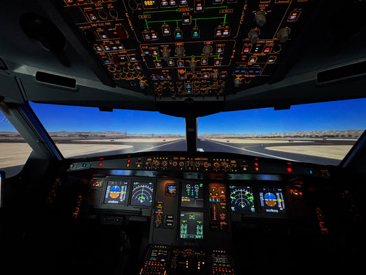 Airbus A330 Flugsimulator: Einmal selbst im Cockpit sitzen
