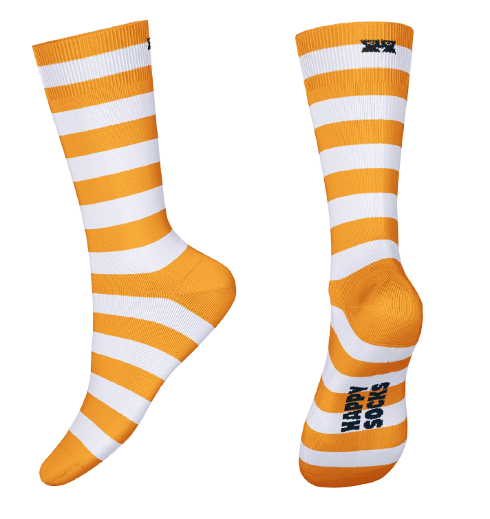 Happy Socks Stripes "Sunshine", Größe: 41-46