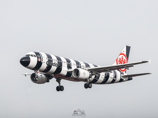 Modellflugzeug Airbus A320 1:200 Eintracht Frankfurt-D-ASGE
