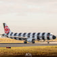 Modellflugzeug Airbus A320 1:200 Eintracht Frankfurt-D-ASGE