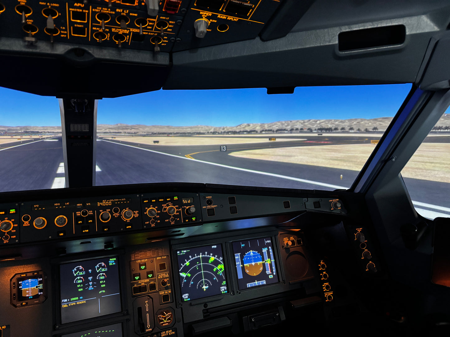 Flugsimulator A330