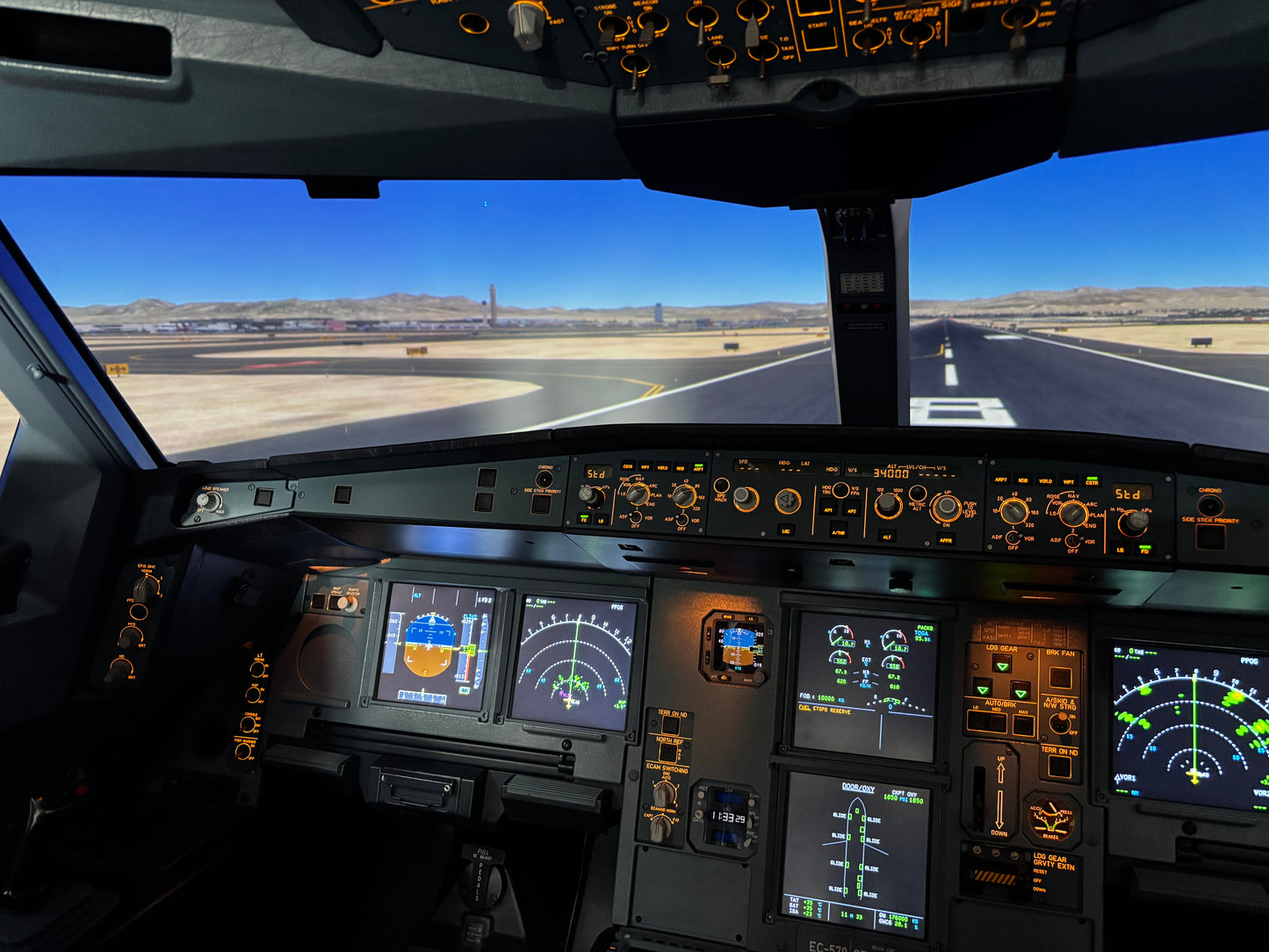 Flugsimulator A330