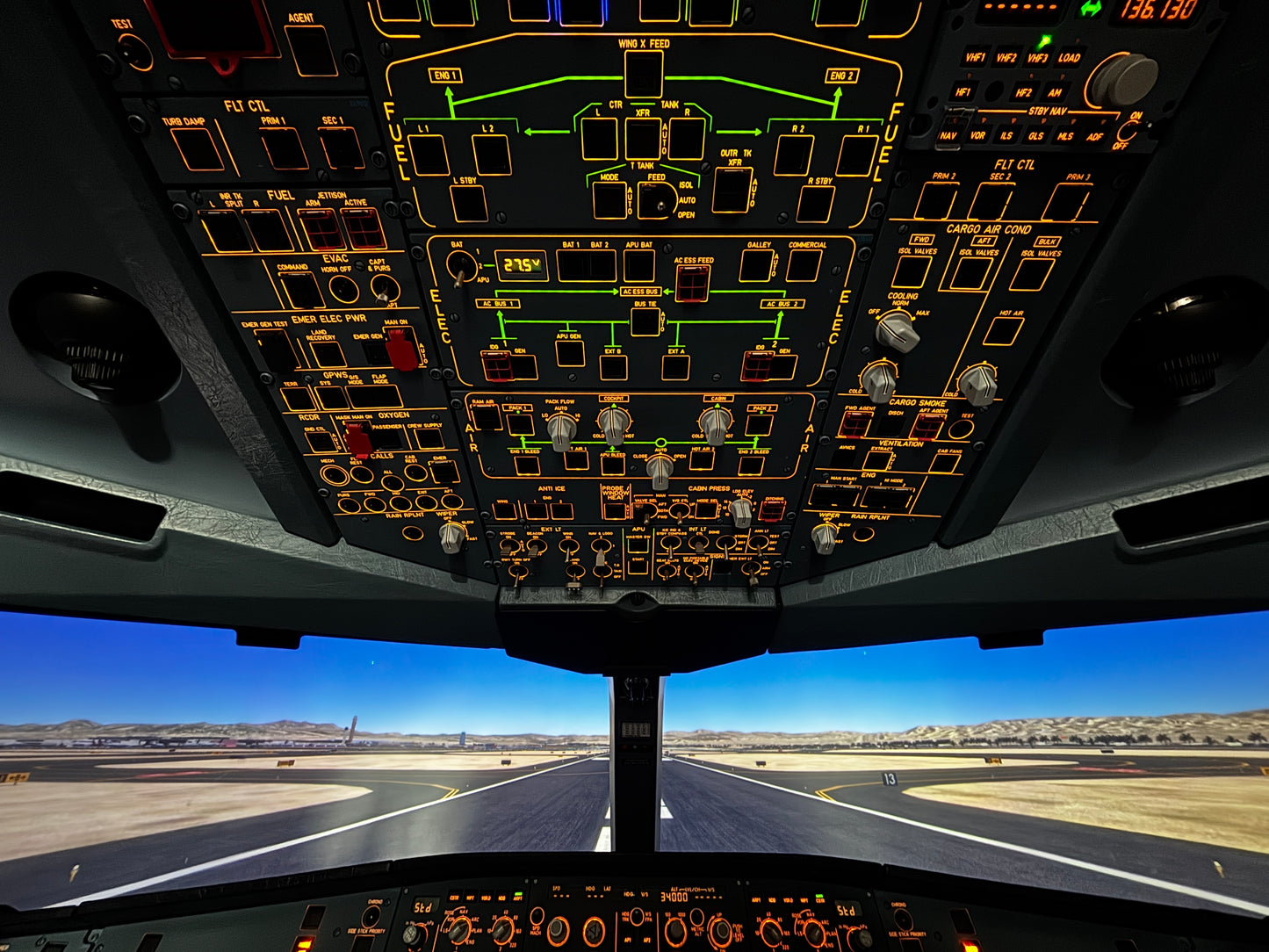 Flugsimulator A330