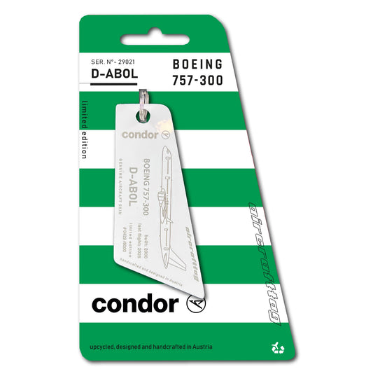 Aircrafttag Boeing 757-300 D-ABOL – White Edition
