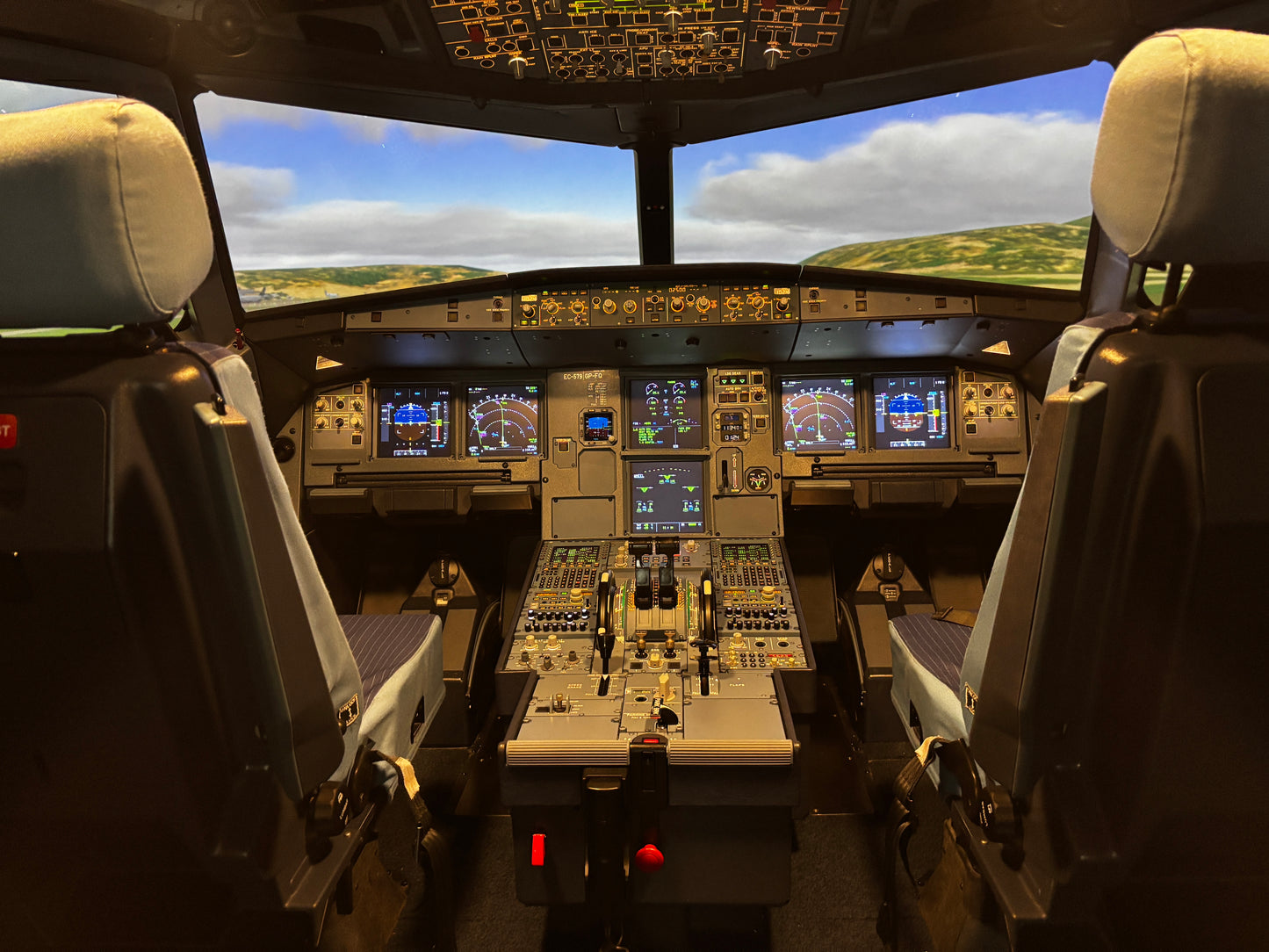 Flugsimulator A320