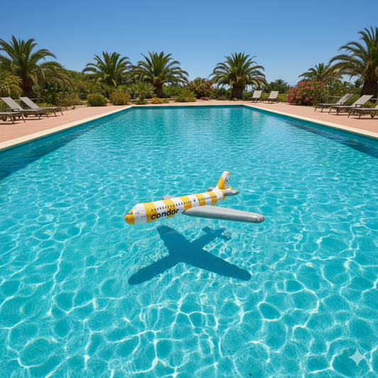 Aufblasbares Flugzeug "Sunshine"