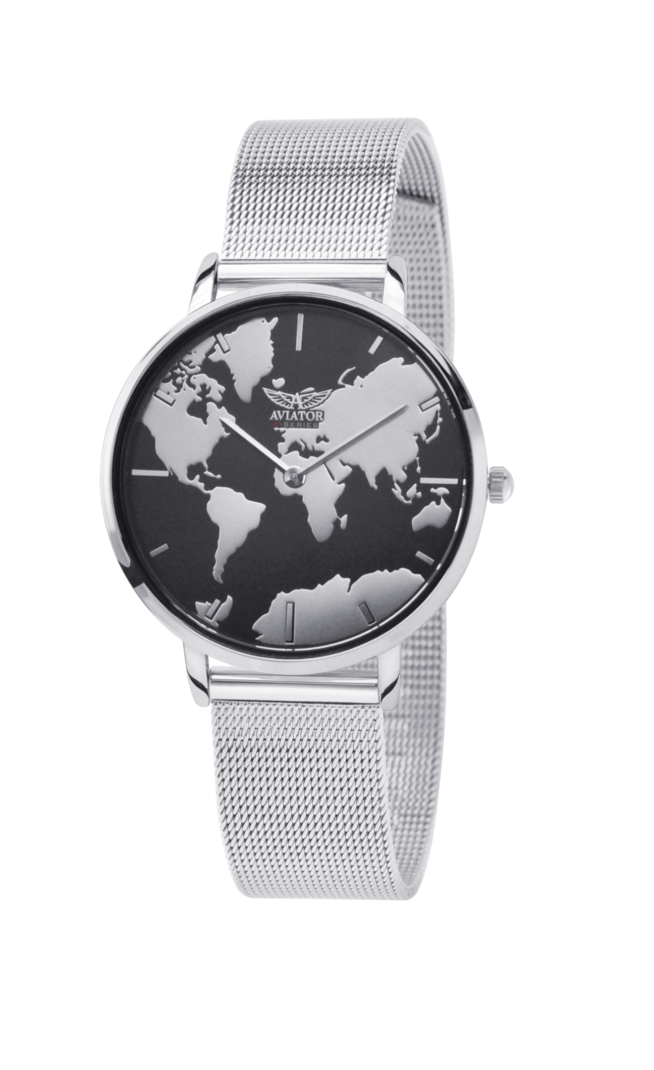 Aviator „Luxe Set Silver“ Damenarmbanduhr