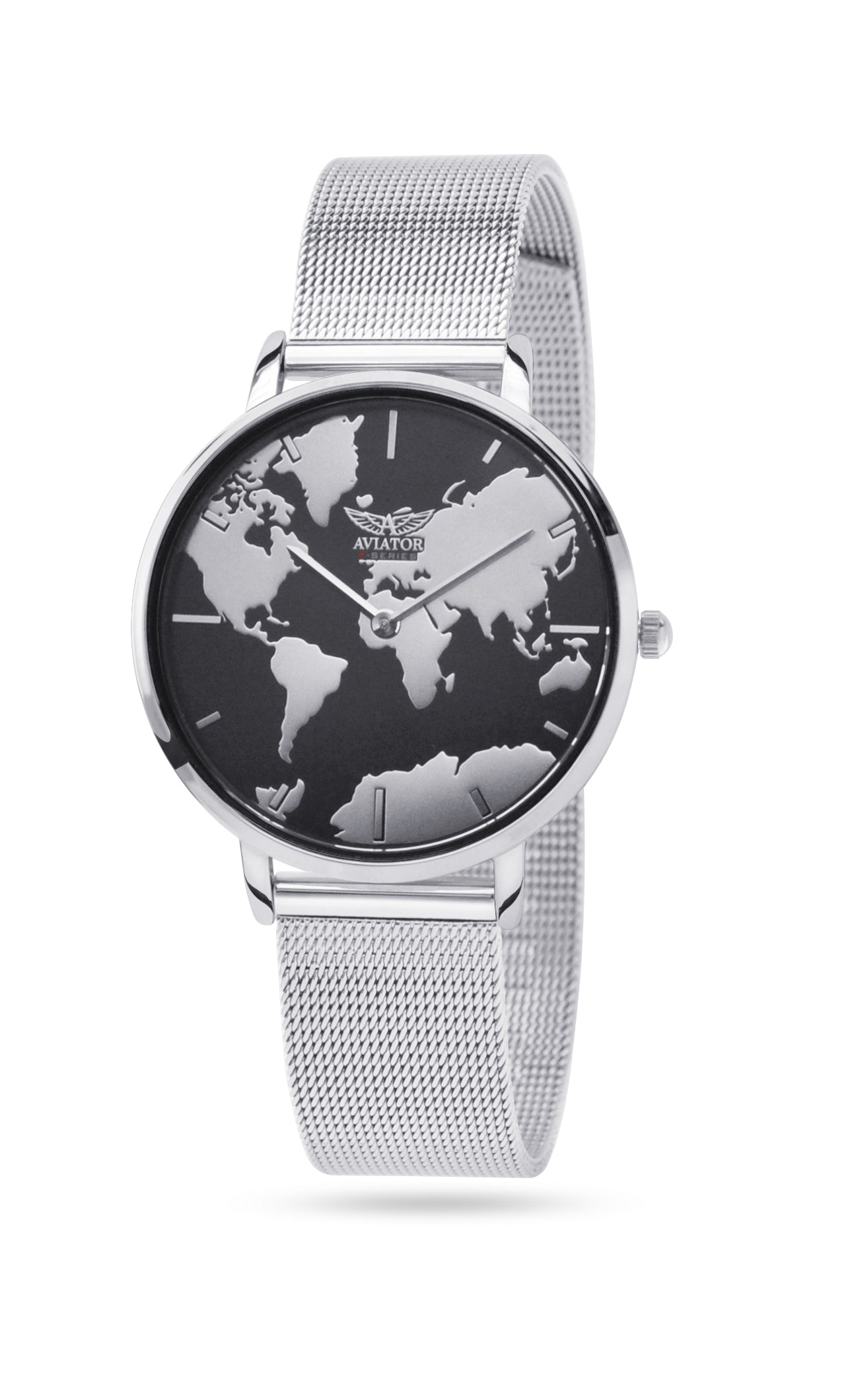 Aviator „Luxe Set Silver“ Damenarmbanduhr