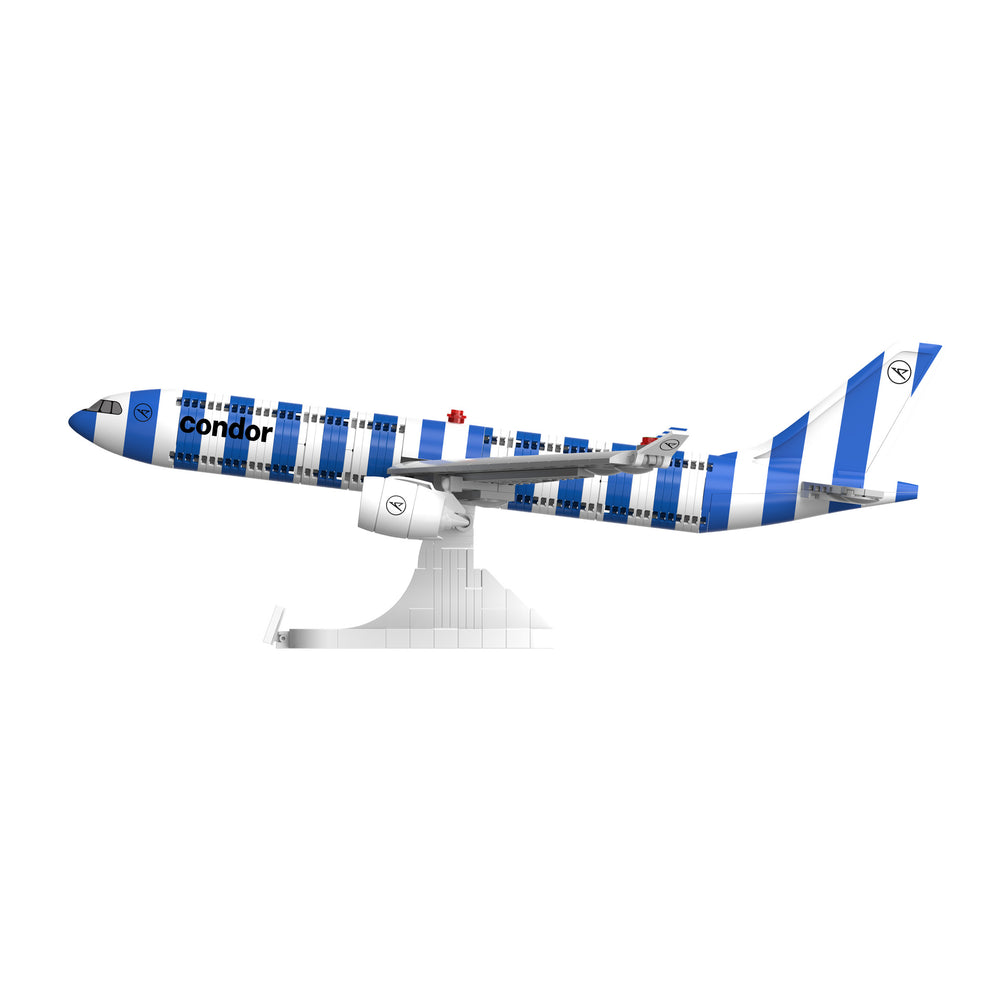 Brick/Clamp Building Block Set Airplane 330 Sea | Condor Shop