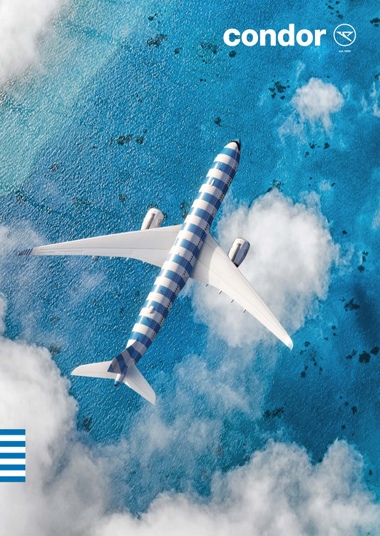 A1 Poster „A330neo Sea Malediven“