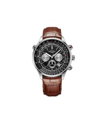 Rotary Herren Uhr Aquaspeed braun
