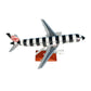 Maquette d'avion Airbus A320 à l'échelle 1:100 Eintracht Francfort - SGE - D-ASGE