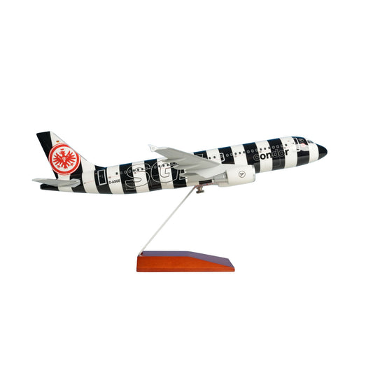 Maquette d'avion Airbus A320 à l'échelle 1:100 Eintracht Francfort - SGE - D-ASGE