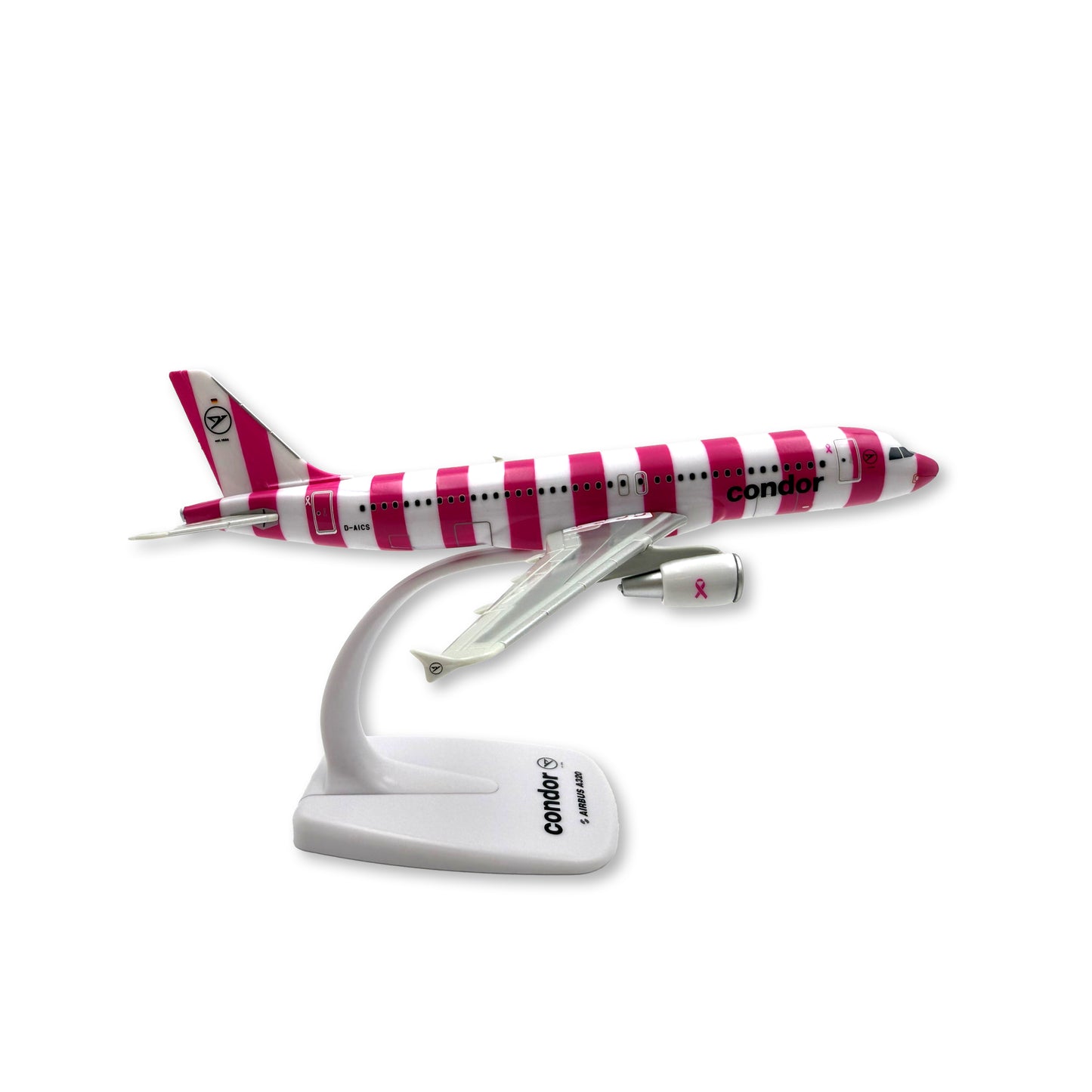 Modellflugzeug "FlyPink Plane" 1:200