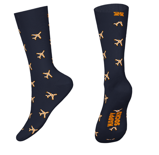 Happy Socks kleiner Flieger Sunshine Groesse 36-40