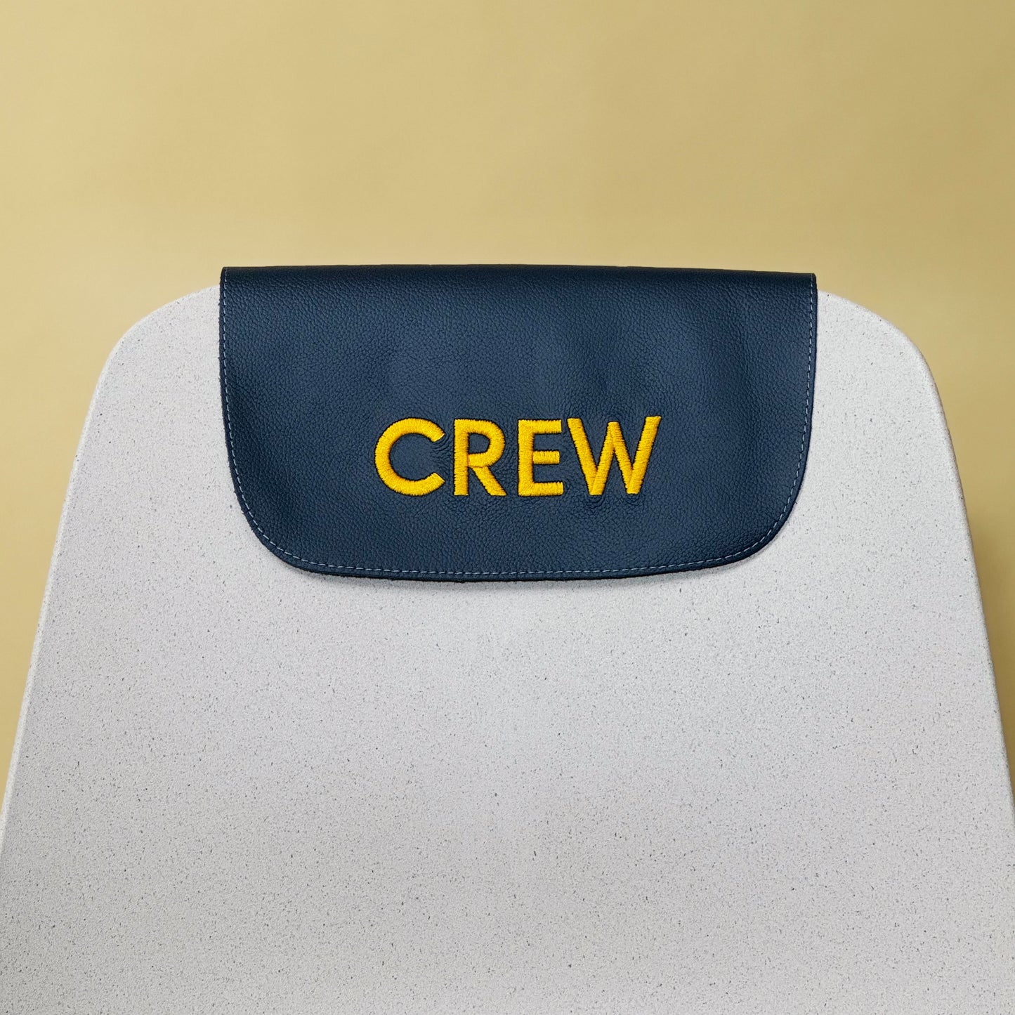 Head Rest Cover Crew B767 REFURBISHED Closeup