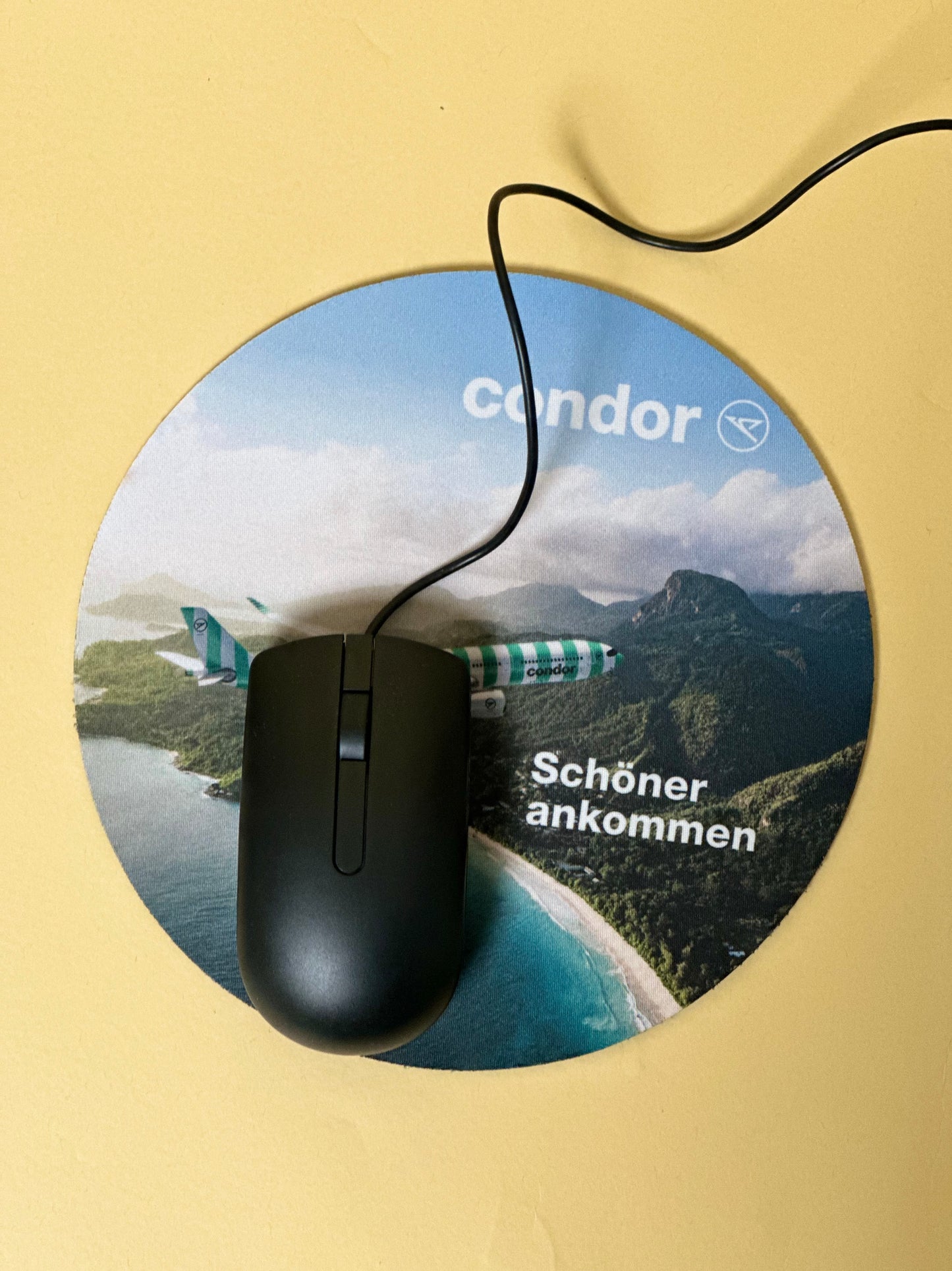 Mauspad Seychellen mit Mouse