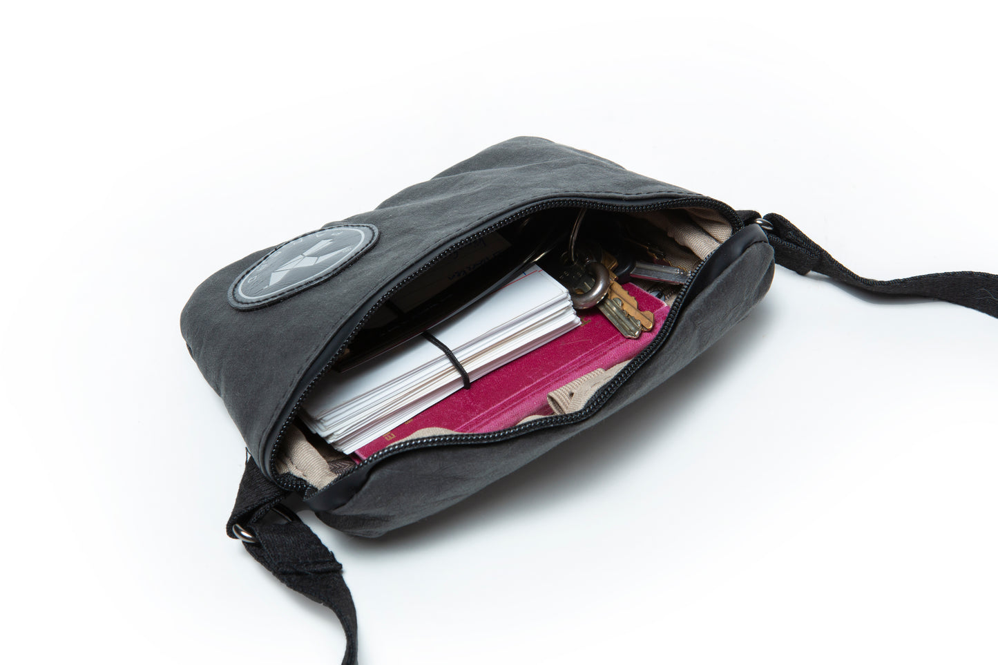 Papero Crossbag Modell SQUIRREL schwarz