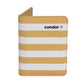 Passhülle Beach im beige-weißen Condor Streifendesign mit Condor Logo