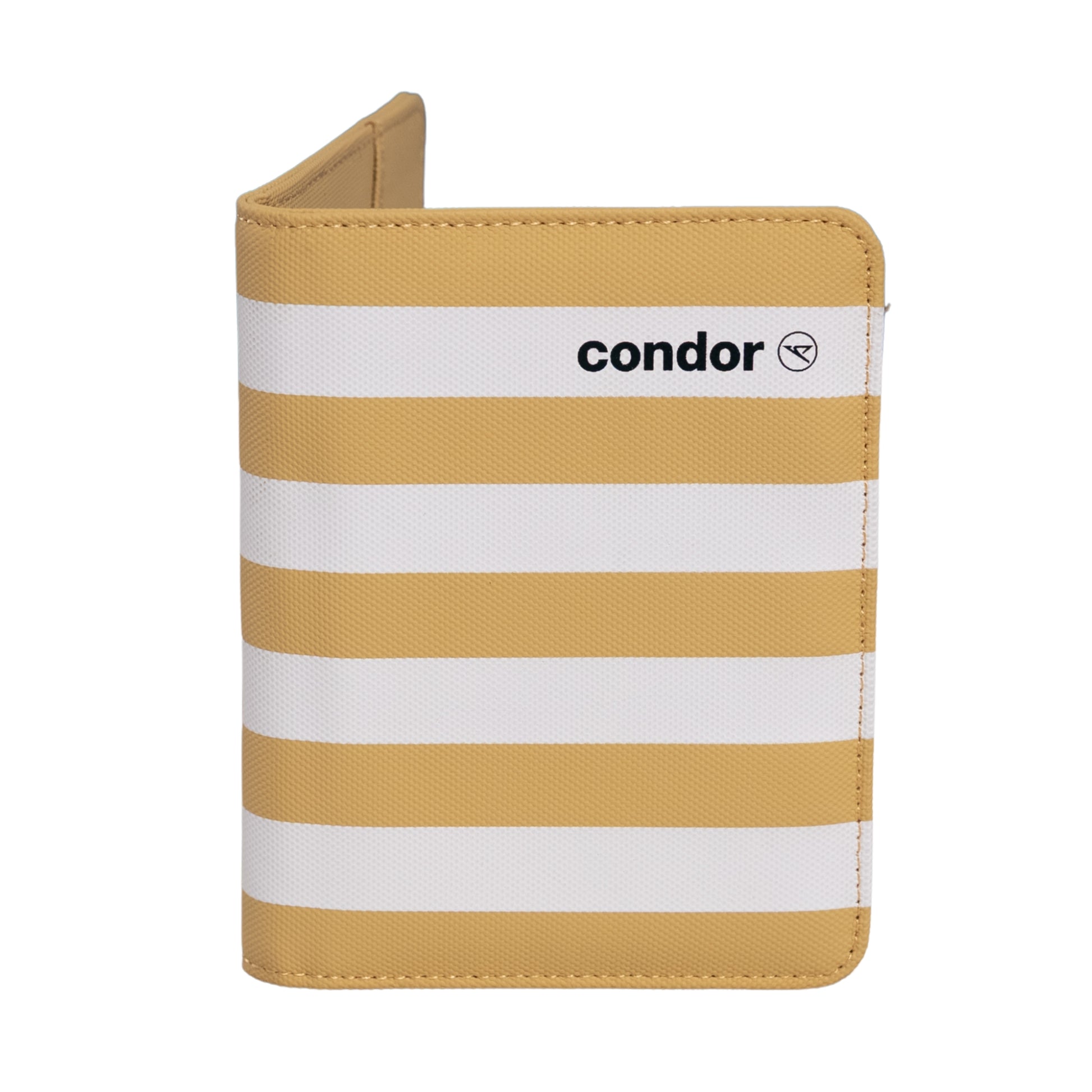 Passhülle Beach im beige-weißen Condor Streifendesign mit Condor Logo