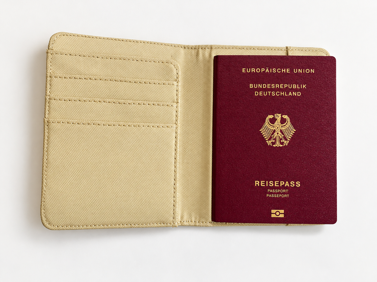 Funda para pasaporte