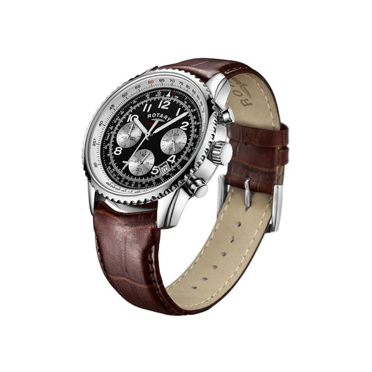 Rotary Herren Uhr Aquaspeed braun