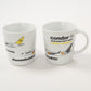 Tasse Farewell Condor B767 Ansicht Seite und Vorne
