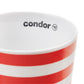 Tasse gestreift Passion Condor Logo
